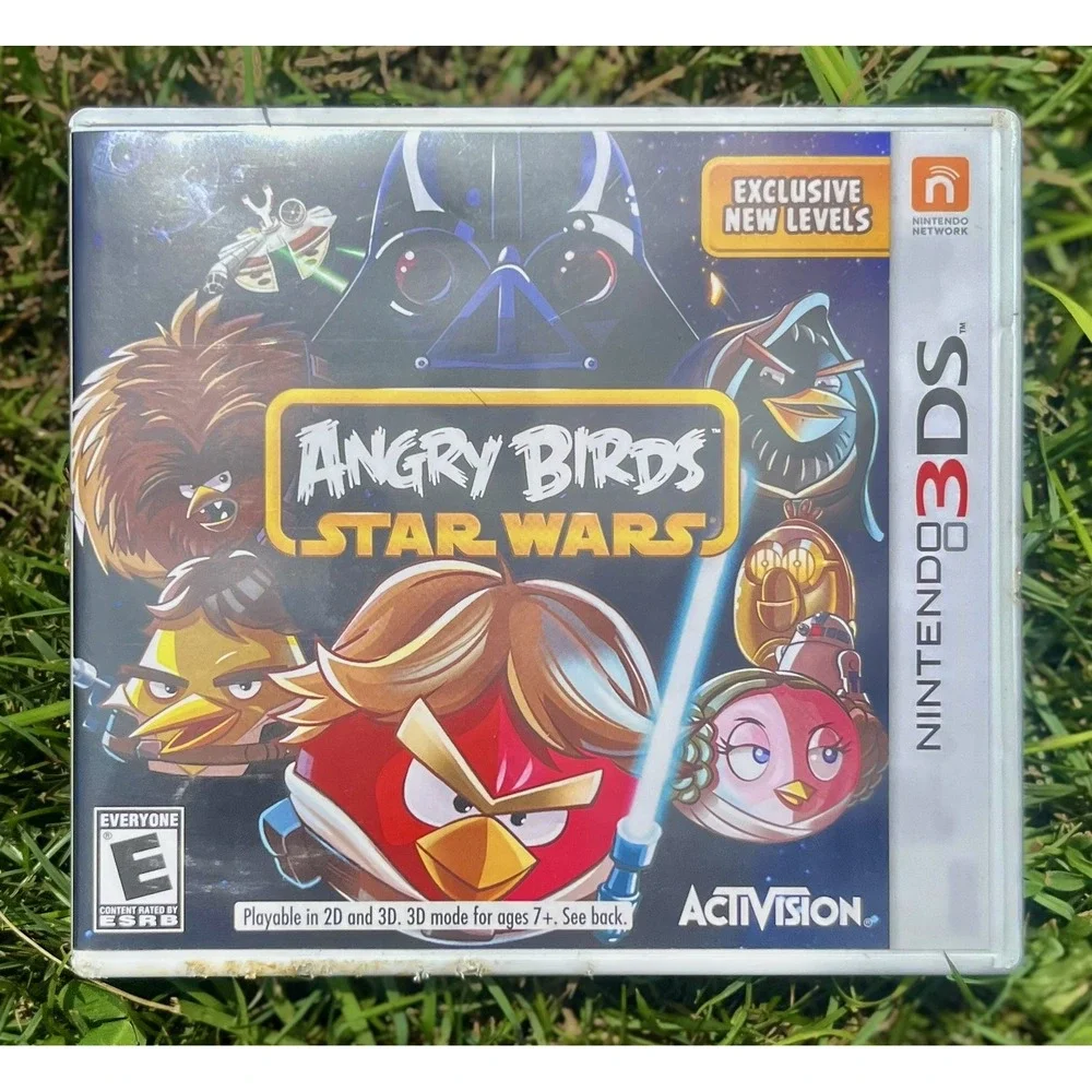 Angry Birds Star Wars Nintendo 3DS Video‎ Game Complete Activision Exclusive